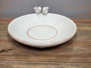 Lenox French Perle 2 Love Birds Ring Trinket Dish 866266